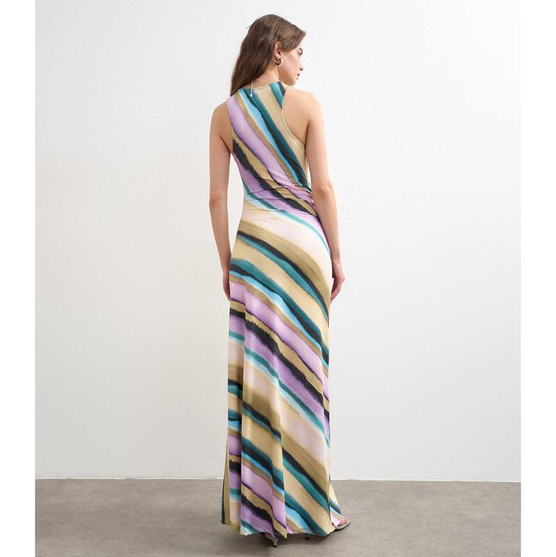 TOPSHOP Ane Rouched Maxi Dress image number 1